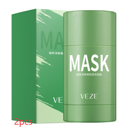 Masque solide nettoyant anti-brillance — thé vert 40 g 4