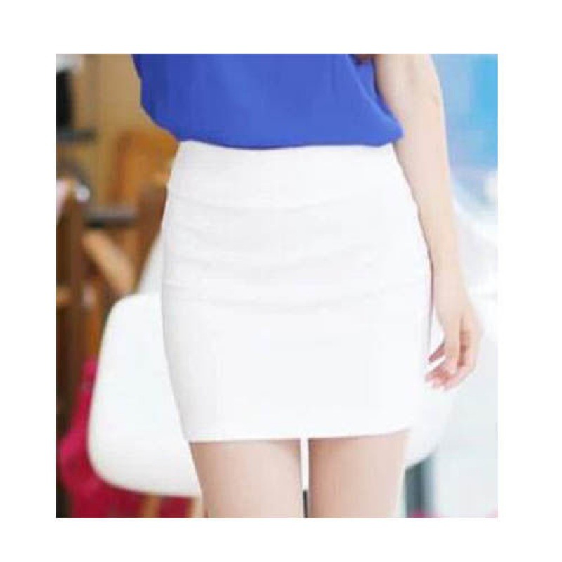 Title 1, One-Step High Waist Stretch Short Skirt, Unline...