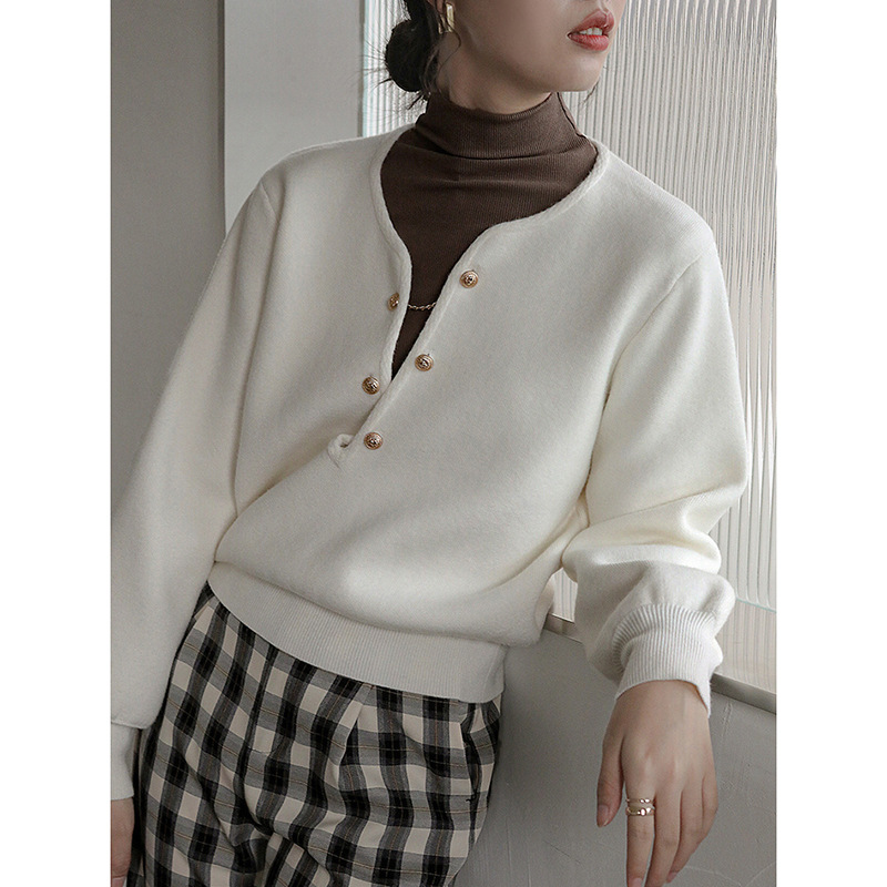 New Temperament Layered Design Niche Sweater Coat
