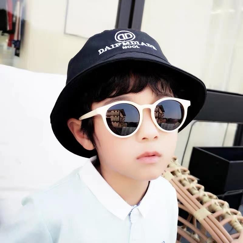 Children's All-match Korean Style Parent-child Textured Sunglasses