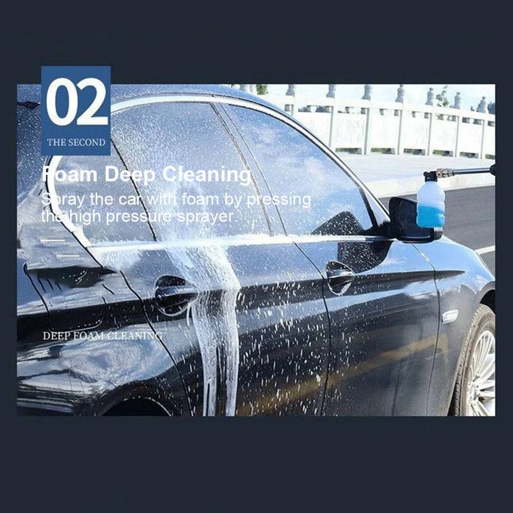 2 Battery Cordless Car High Pressure Washer Jet Water Wash Cleaner Gun Portable 20