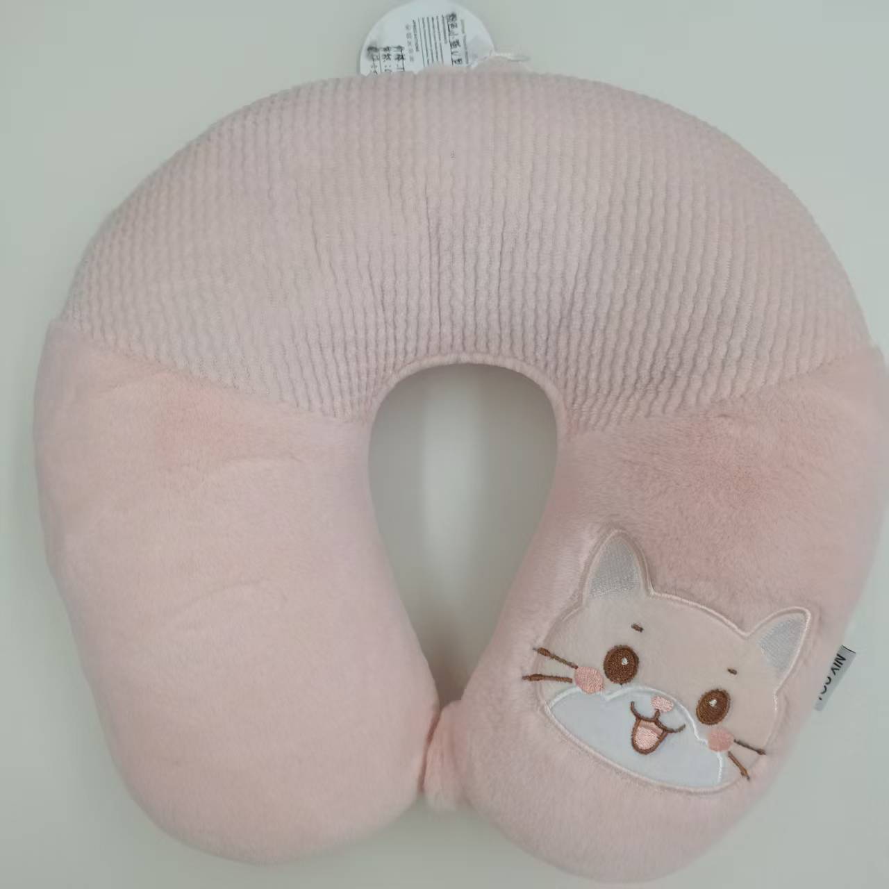 Soft Cat UShaped Neck Pillow Memory Foam Travel Pillow