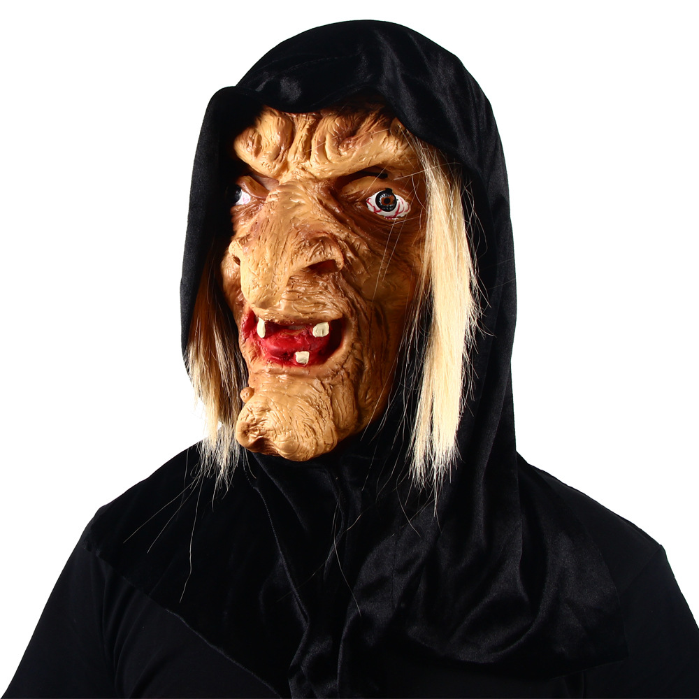 Halloween Horror Mask Latex Headgear Party Dance — foto 2