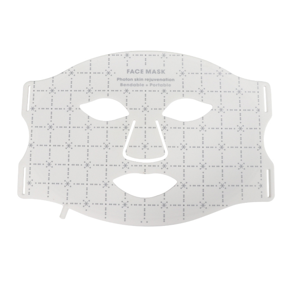New Silicone Facial Mask Device, Household LED Photon Skin Care Mask, Infrared Color Light Beauty Instrument, Skin Rejuvenation Photon Beauty Mask — foto 7