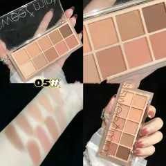 10Shades Of Eyeshadow Pearly Matte Earth Lasting Palette - 5Pure Fragrant Mocha - View 1