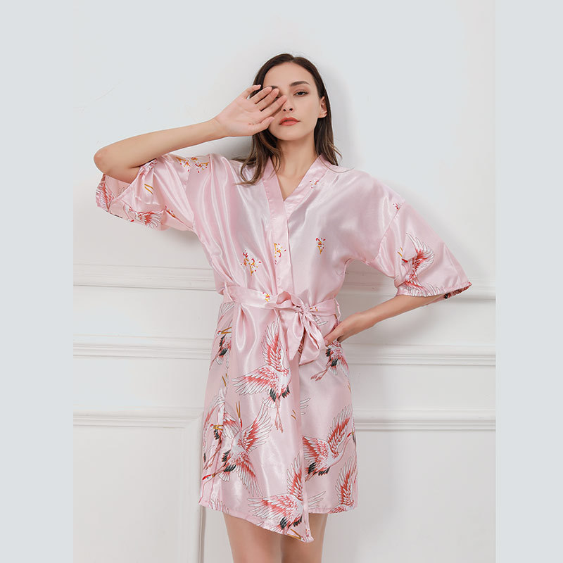 Title 4, Fairy Crane Short Print Pajamas