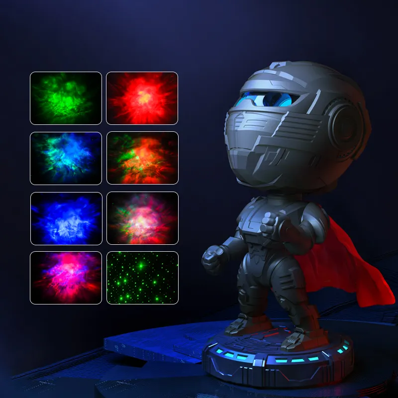 Hot-selling Mecha Samurai Starry Sky Projection Night