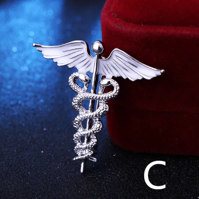 Vintage Alloy Dripping Oil Snake shaped Animal Brooch, Angel Wings Snake - Shop at LoveMi