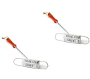 Silver 2Pcs