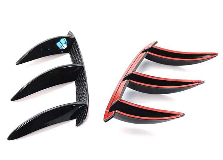 Rear Mace Blade Bumper Kanat Vents