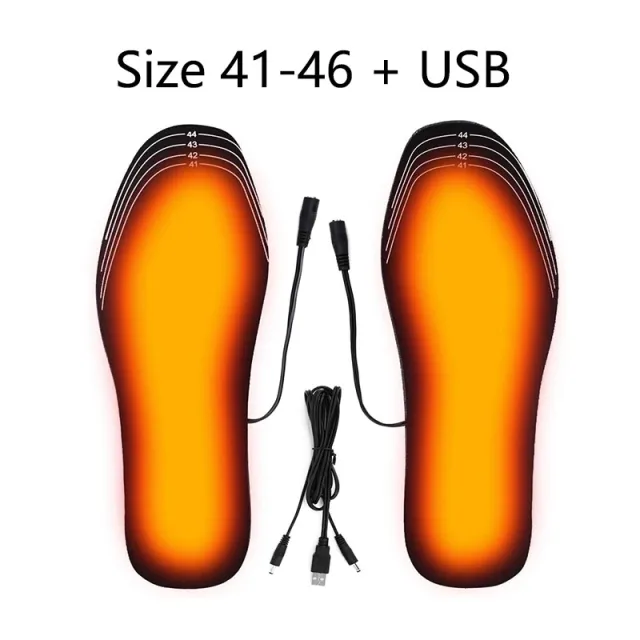 USB Heated Shoes Insoles Can Be Cut Winter Warm Heating Insoles Pad Feet For Boots Sneaker Shoes 4146Usb - Shop at LoveMi