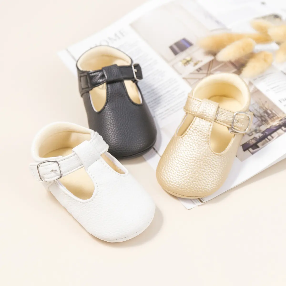 Baby Shoes Bowknot Soft Bottom Non-slip