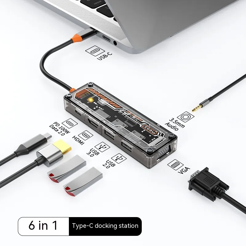 Hub Expansion Dock Notebook Computer Converter