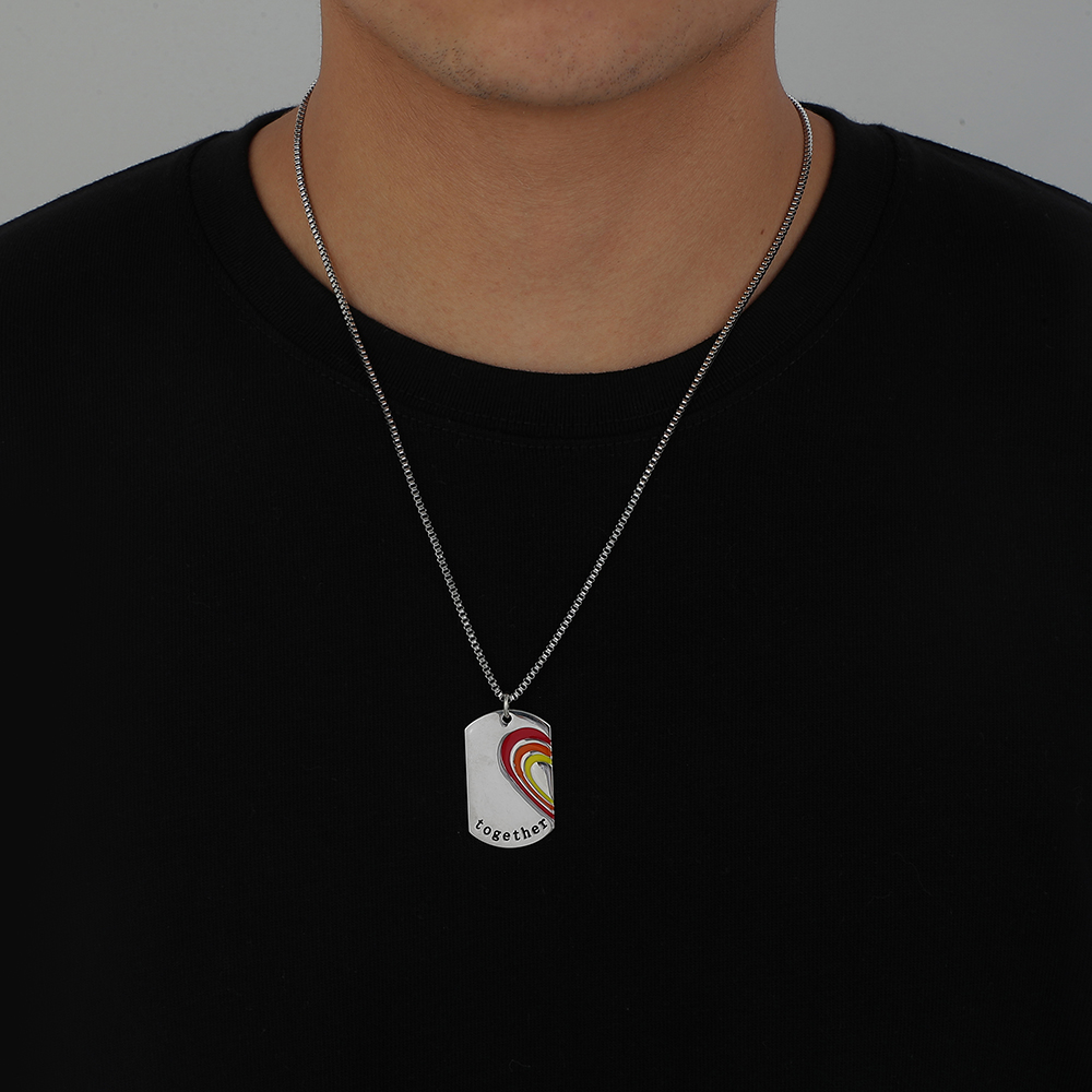 European And American Fashion Irregular Simple Clavicle Chain