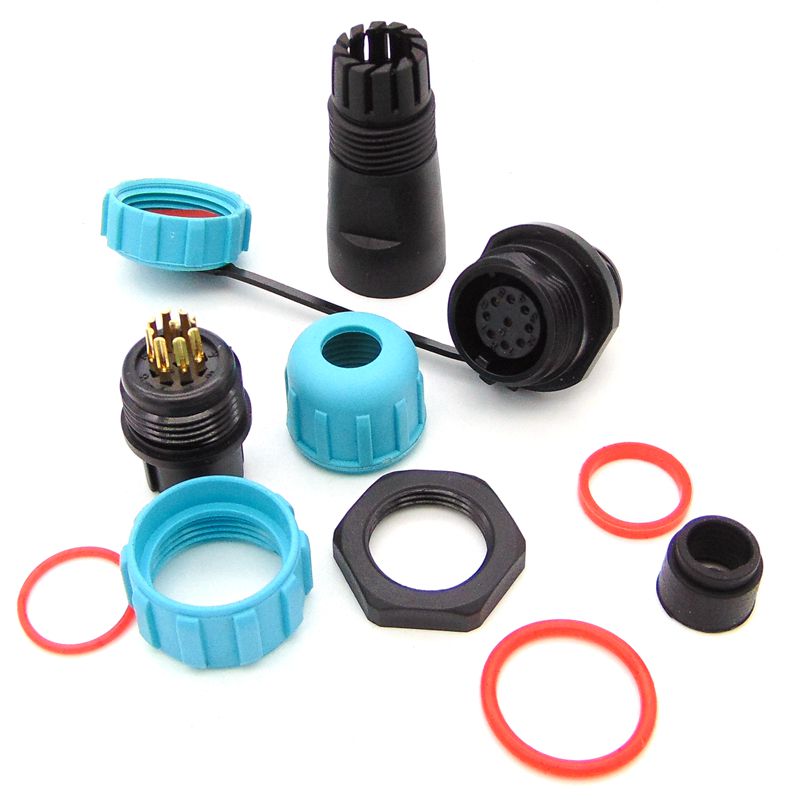 Title 5, IP68 waterproof aviation socket connector