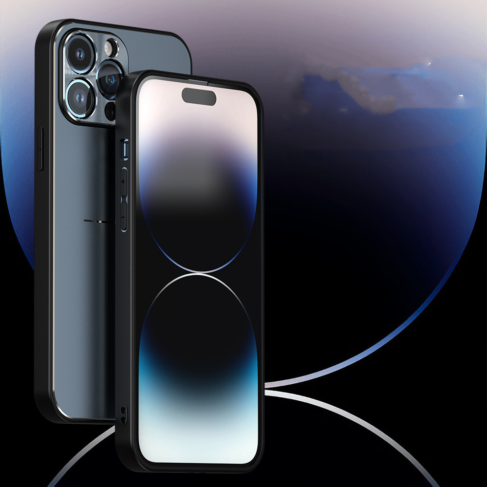 New Ultra-thin Frosted Metal Back Phone Case - Image 7