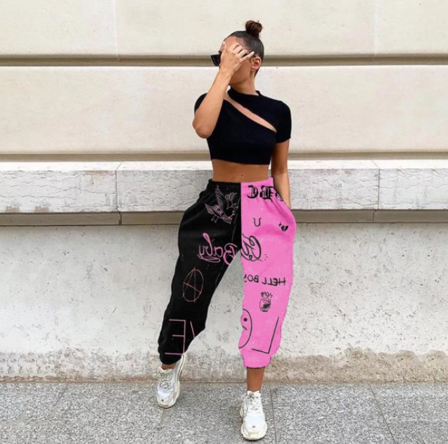 Ankle-tied Long Sports Casual Pants