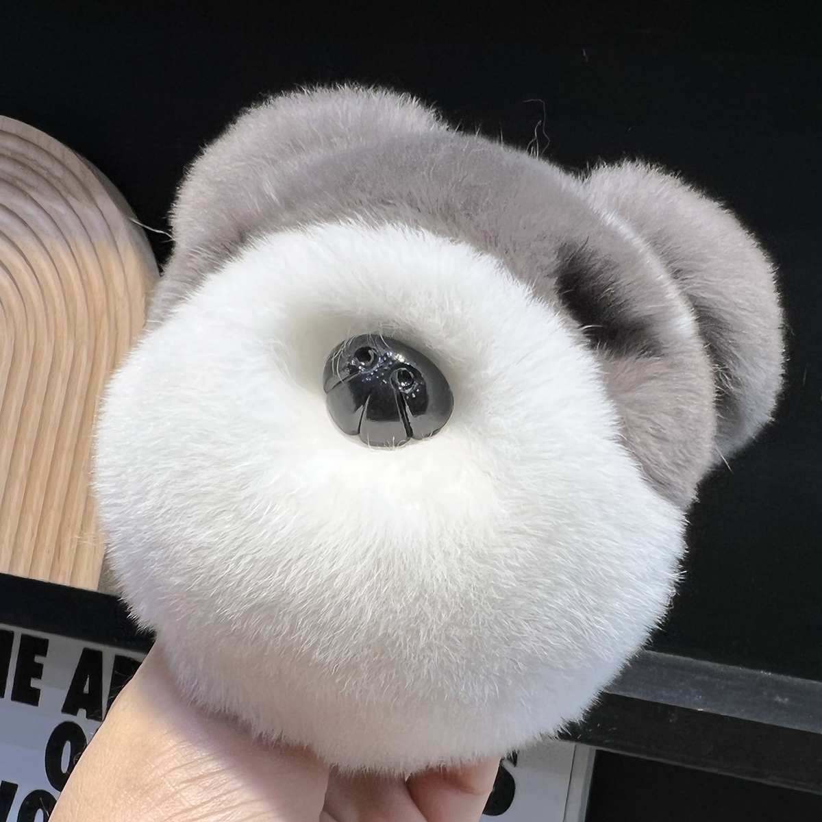 Automobile Key Chain Pendant Plush Doll