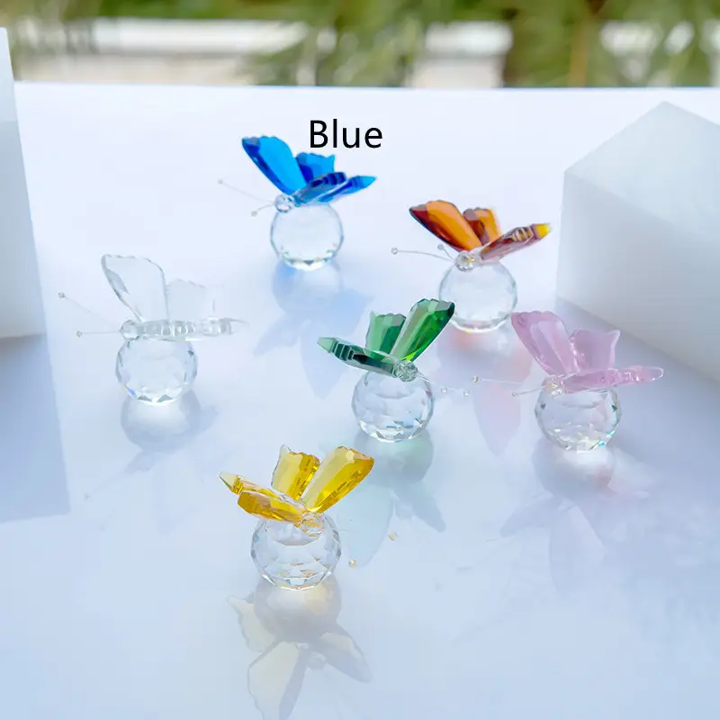 Crystal Butterfly Trinket Crystal Animal Trinket