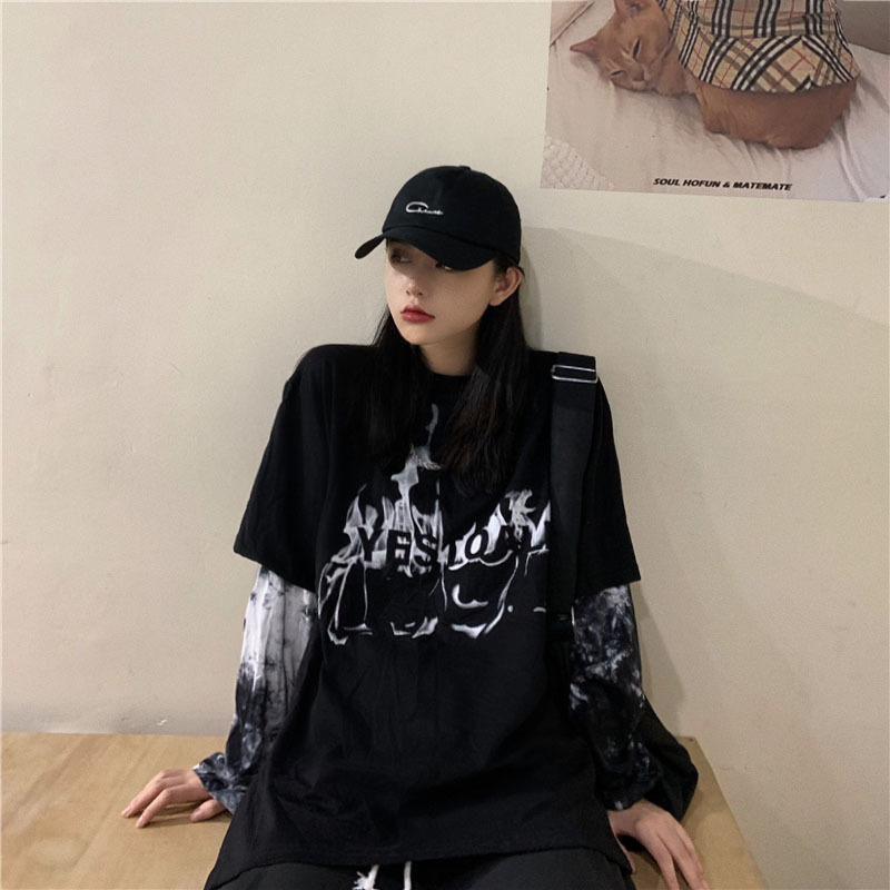 Title 1, Sweat-shirt rétro style streetwear sombre, parf...