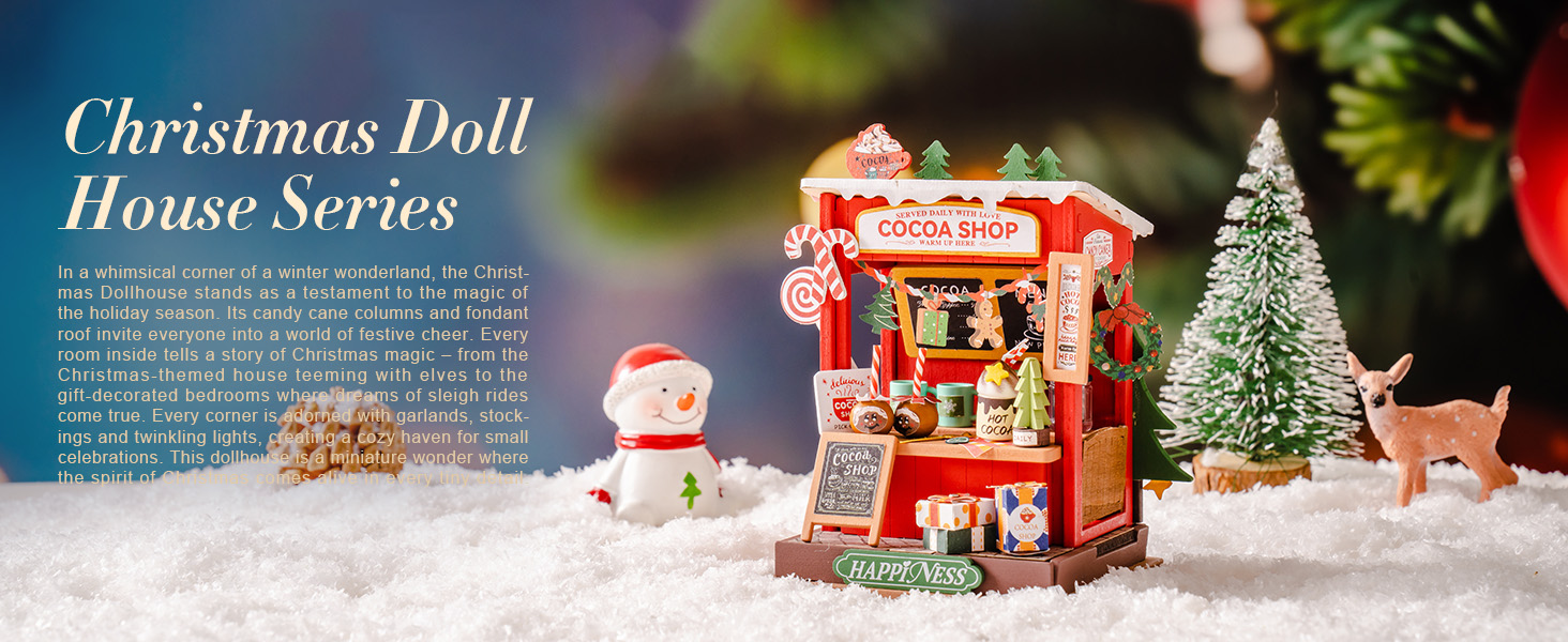 Title 6, ROBOTIME DIY Miniatuur Huis Bouwkit Houten Popp...