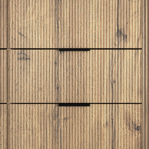 Modern Multi-functional Six-drawer MDF Cabinet,The perfect combination of rounded corners and multifunctional design, with Product Dimensions of 47.2*15.7*29.6 Inches. -34