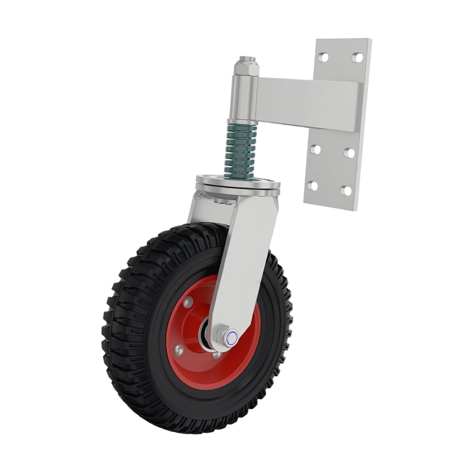 8 Inch Spring Loaded Gate Caster Heavy Duty Wheel For Metal Gates Wooden — image 2