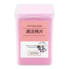 Boxed Glue Bottle Mouth Cleaning Cotton Sheet - Pink Glue Wiping Cloth - View 1