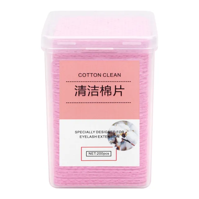 Boxed Glue Bottle Mouth Cleaning Cotton Sheet Pink Glue Wiping Cloth - Shop at LoveMi