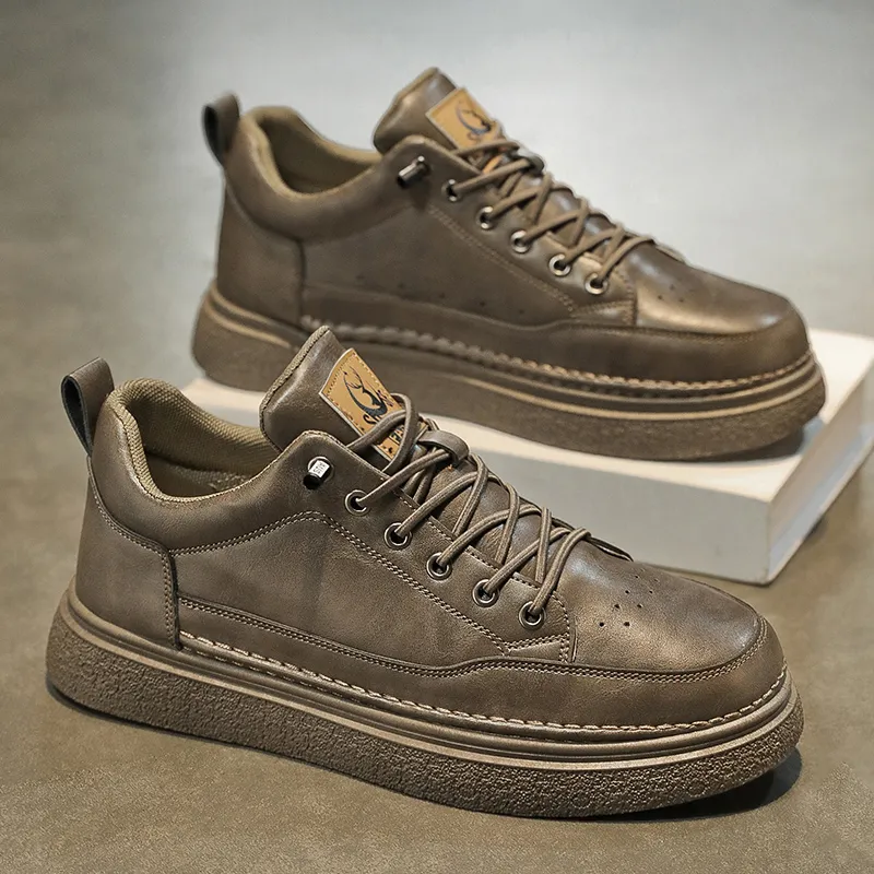 High-top Men's Shoes, New Spring Style, Breathable