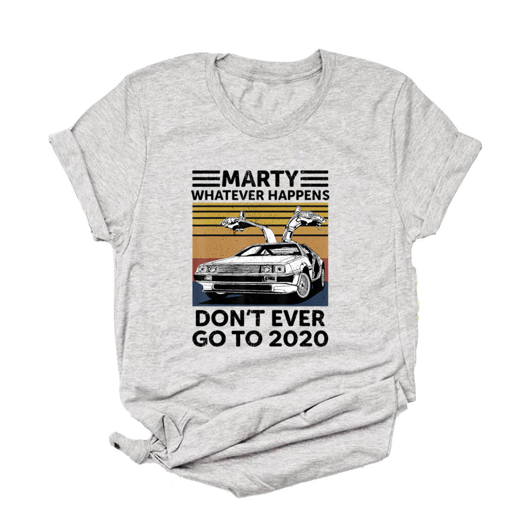 Marty Whatever Happens Don'T Ever Go To Car Short Sleeve