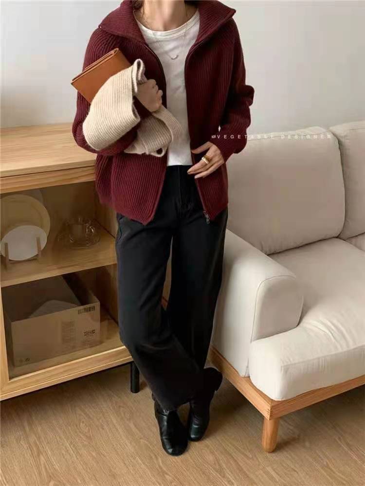 Turtleneck Thick Sweater Women All-match