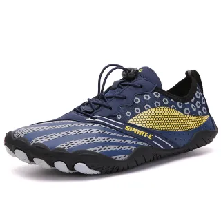 New Cross-border Five-finger Shoes Diving Fishing Couple Outdoor Wading River Upstream Shoes - Blue