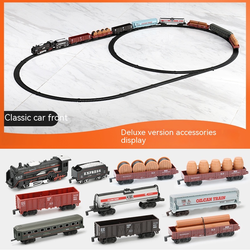 Title 2, Simulation Electric Track Classical Model Toy T...