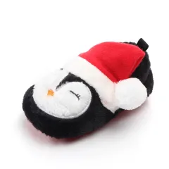 Christmas Baby Shoes Soft Sole Floor Shoes Can Not Drop - Christmas Penguin-12Cm - View 1