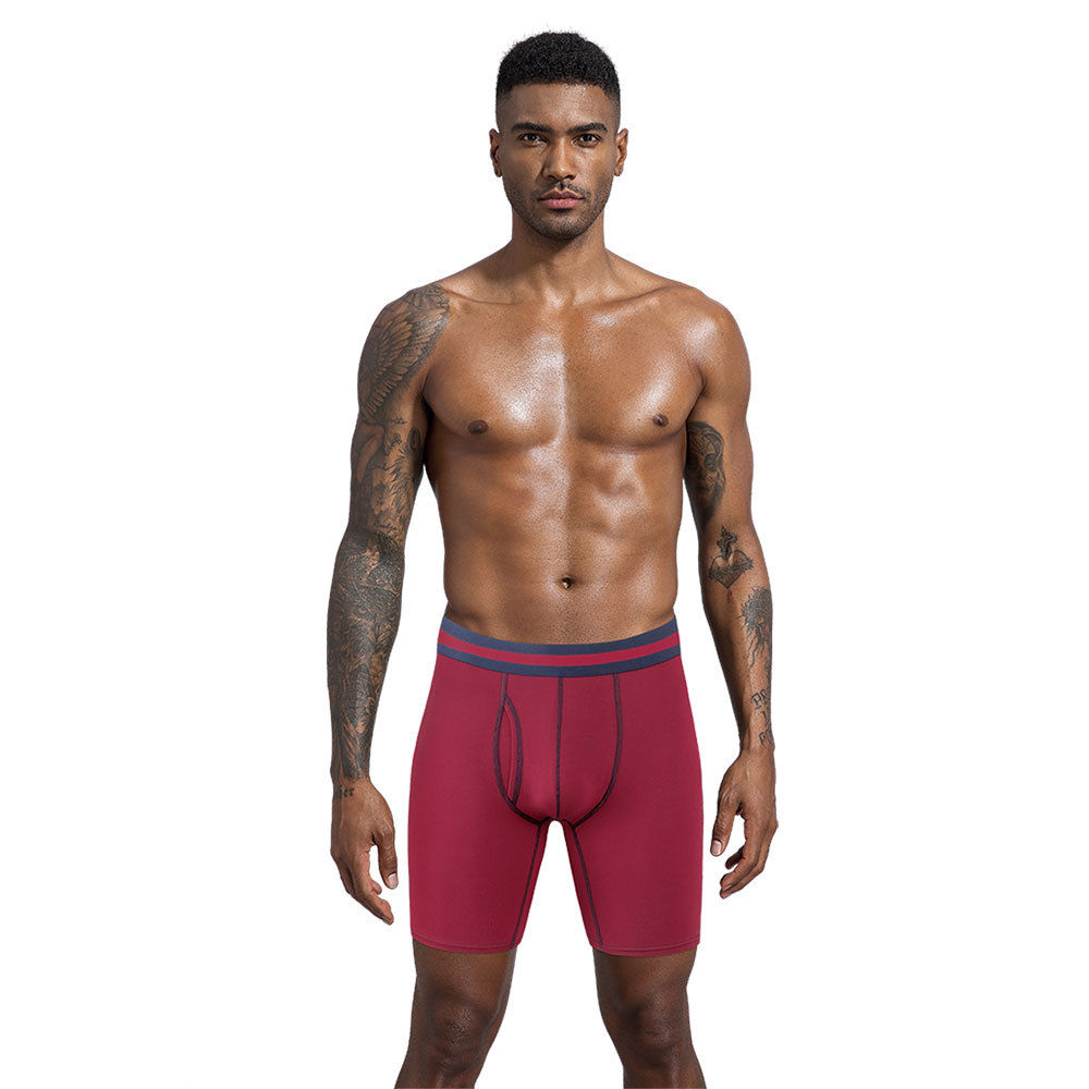 European And American Men's Underwear Cotton Boxer Sports