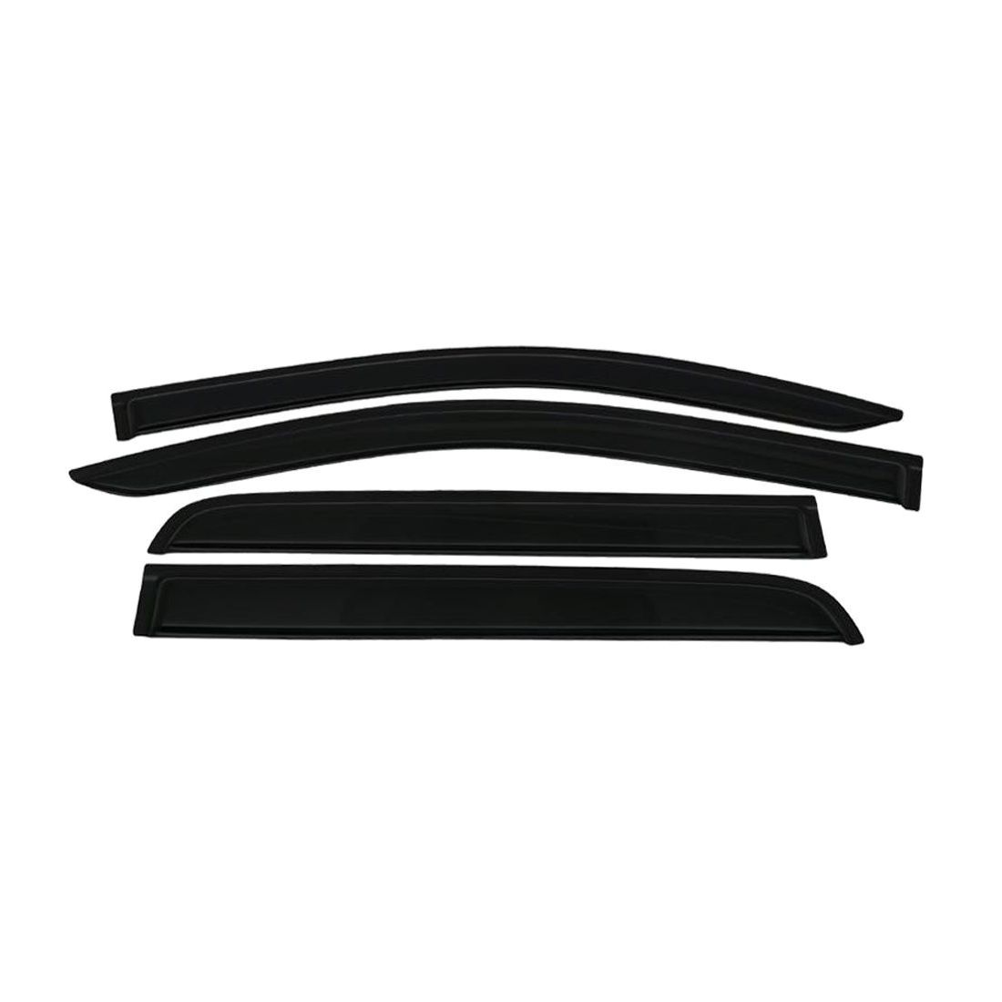 Fits 15-22 Chevy Colorado GMC Canyon Crew Cab Acrylic Window Visors 4Pc Set — foto 2