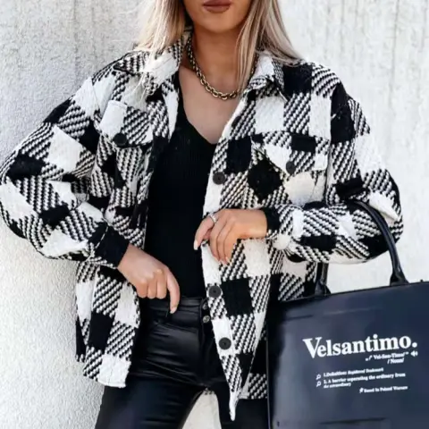 Fashion Winter Blouse Coat Ladies Shirt Women Tops