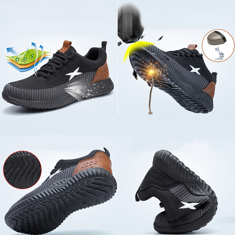 Title 5, Breathable lightweight anti smash anti odor shoes