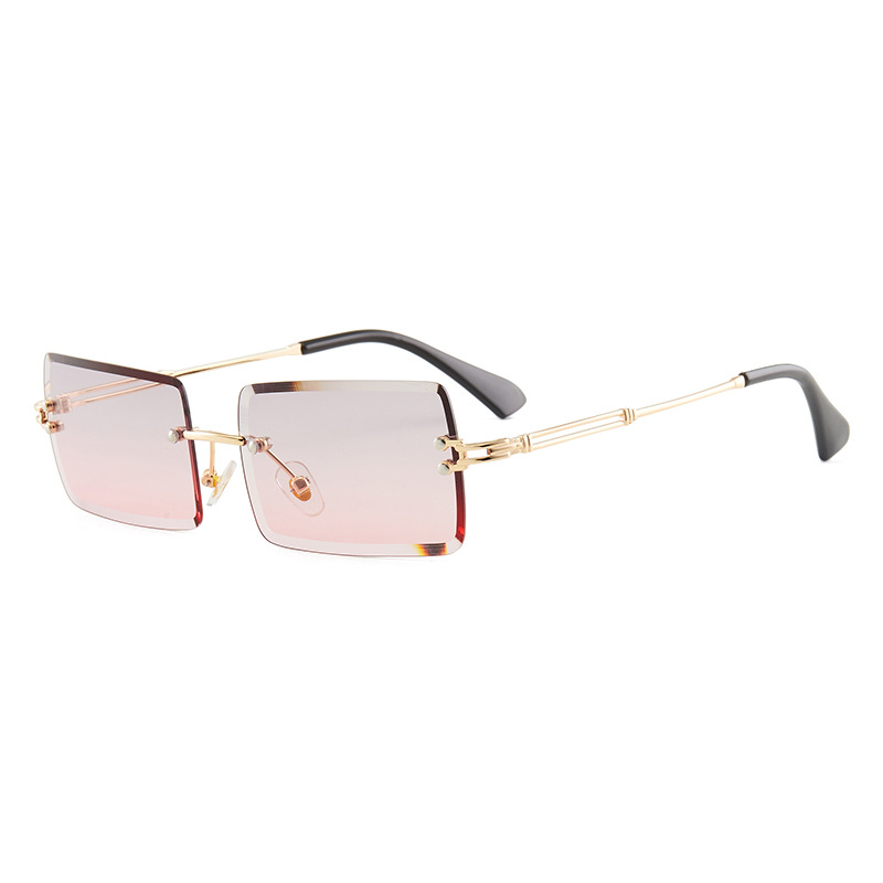 New Fashion European And American Rimless Sunglasses - Image 18