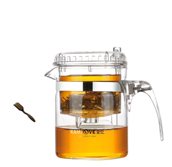 Heat Resistant Glass Filter Elegant Cup Teapot