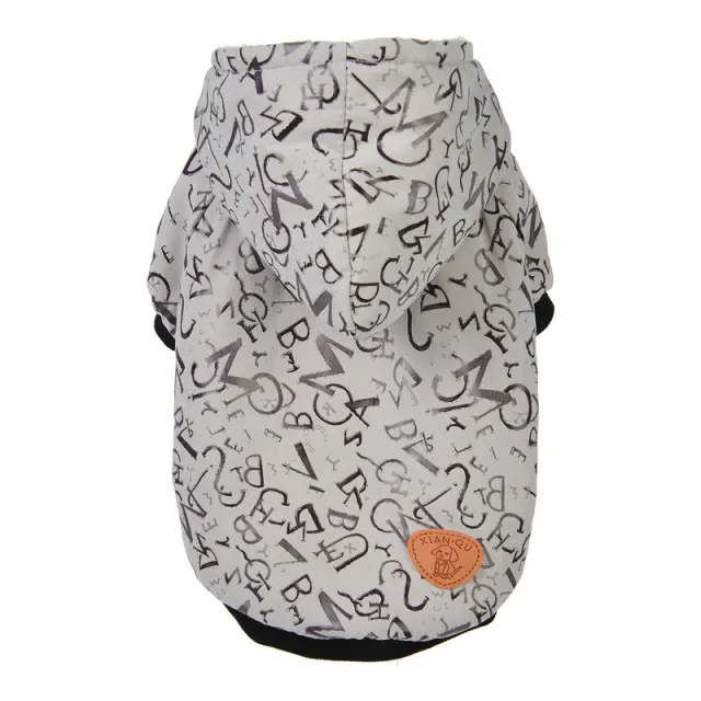 Small Dog Pet Cotton Clothing Grey - Shop at LoveMi