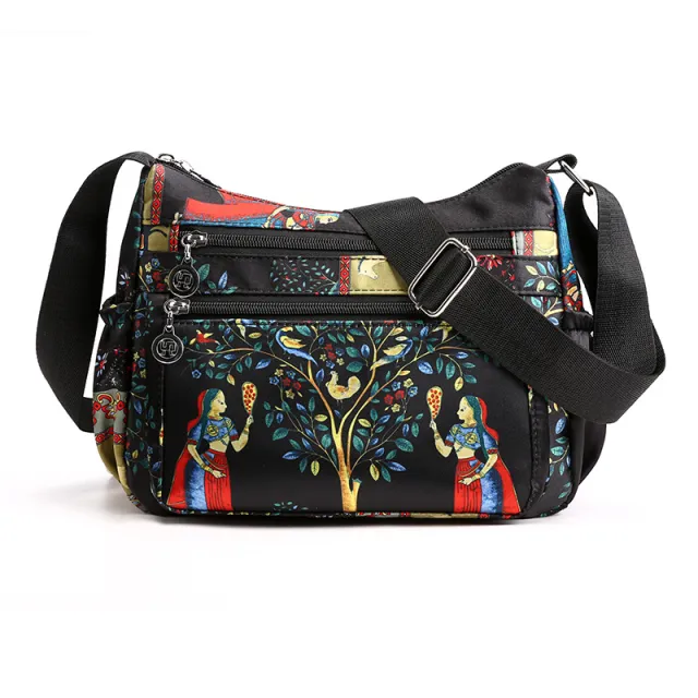 Women's Fashion Print Casual Shoulder Bag India Girl - Shop at LoveMi