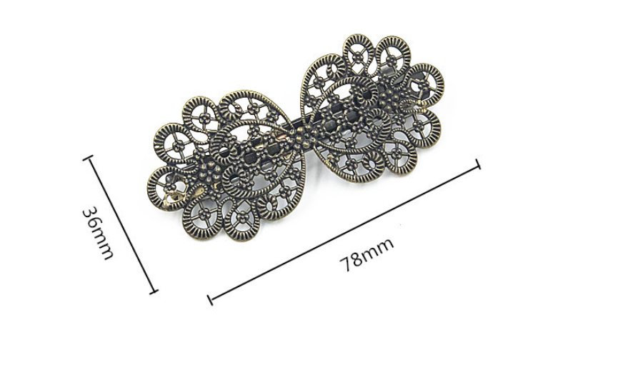 Fashion Retro Hair Clips Delicate Accessories Double Wreath - Shop at LoveMi