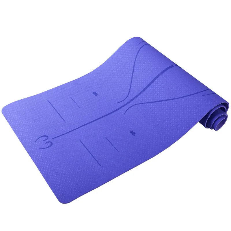 Fitness Pack Yoga backpack pillow waterproof Yoga pillow bag - Purple