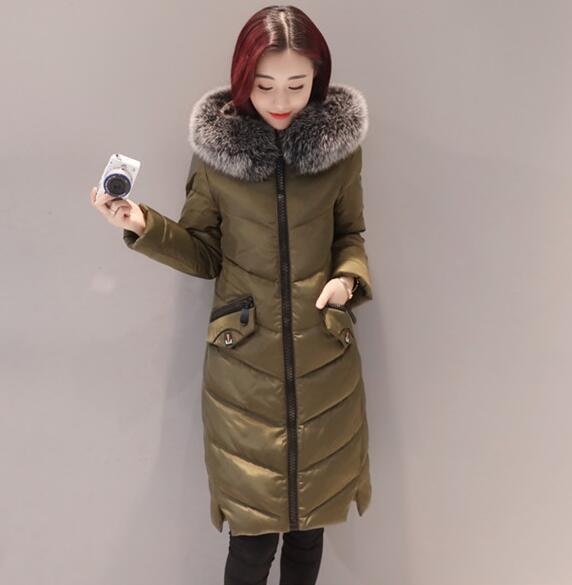 Women's Mid-length Padded Jacket Over-the-knee Off-season