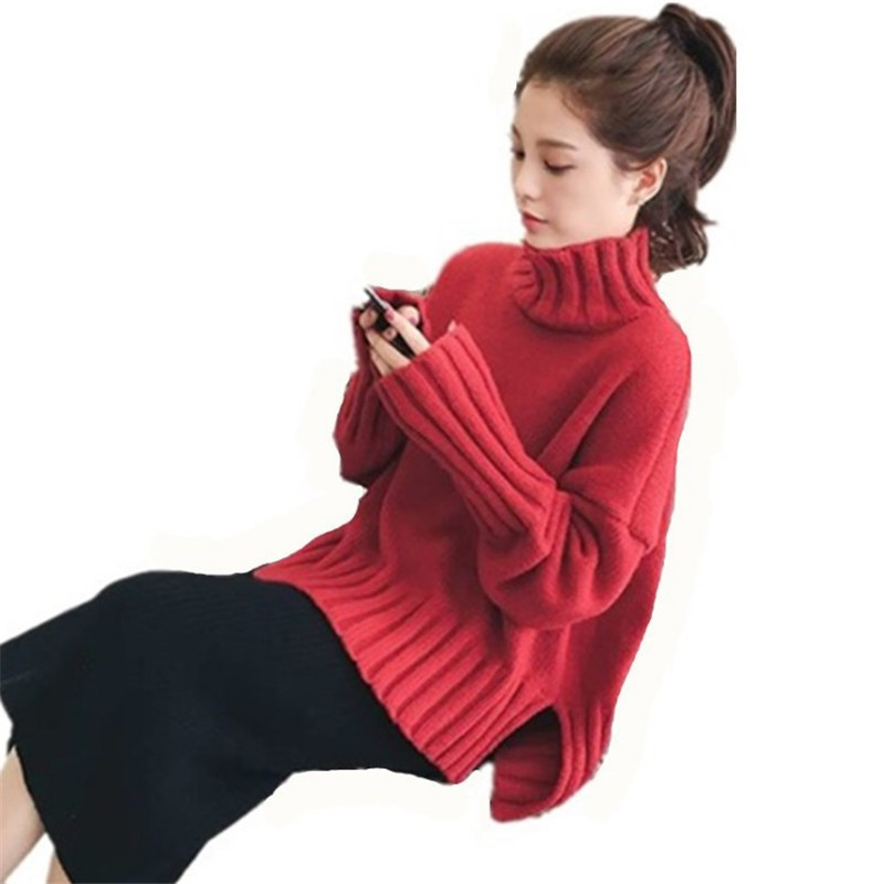 Turtleneck Sweater Women's Solid Color Base Shirt