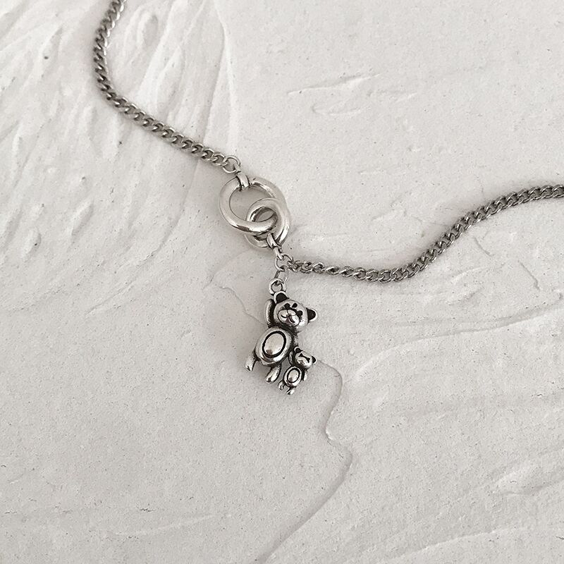 Female Ins Cold Wind Hip-hop Panda Pendant