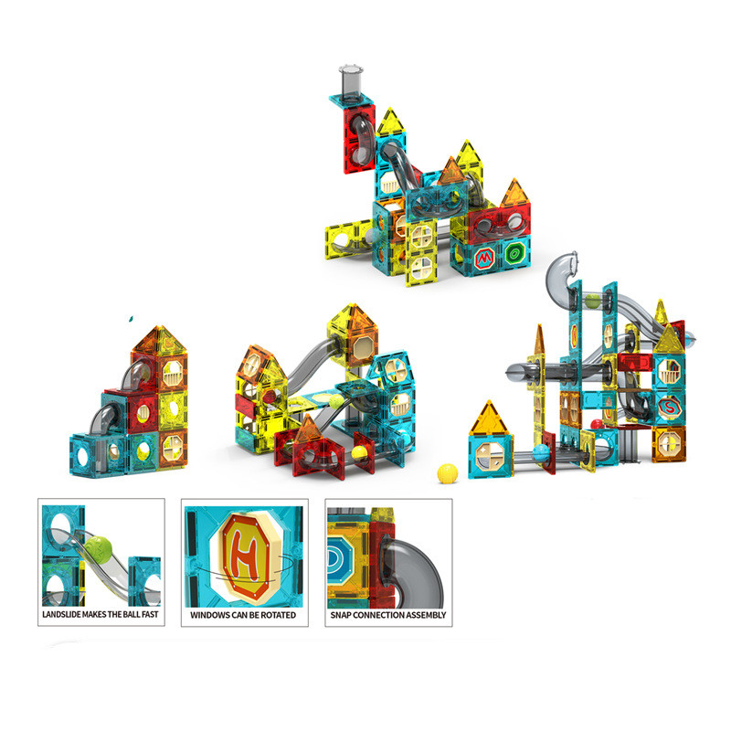 Title 9, Magnetic Piece Building Block Set Variety Lifti...