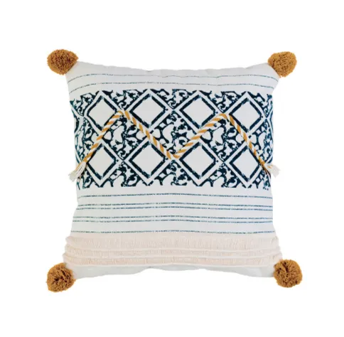 Nordic Net Celebrity Pillow Homestay Bohemian Pillow Simple Bed Cushion Sofa Style C - Shop at LoveMi
